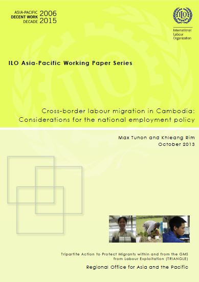 Cross-Border Labour Migration in Cambodia: Considerations for the National Employment Policy
